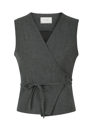 Samara wrap waistcoat Antracit Neo Noir 